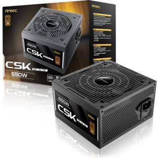 Antec CSK650DC EC power supply unit 650 W 20+4 pin ATX ATX Black