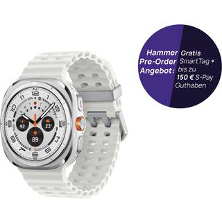 Samsung Galaxy Watch Ultra 3,81 cm (1.5) AMOLED 47 mm Digital 480 x 480 pixel Berøringsskærm 4G Hvid Wi-Fi GPS (satellit)