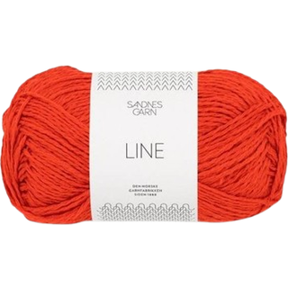 Line garn fra Sandnes Garn - Spicy orange