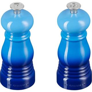 Le Creuset mini salt & peber kværnsæt azure 11 cm
