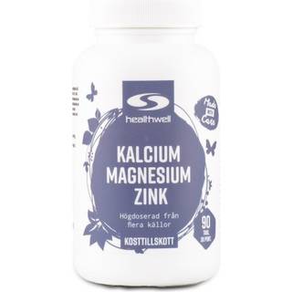 Healthwell Kalcium, Magnesium, Zink, 90 tabl