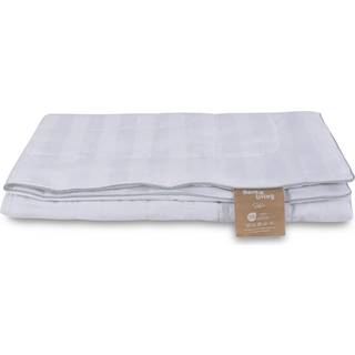 Junior sommer silkedyne med 100% Mulberry silkefyld - 100x140 cm - Temperaturregulerende sommerdyne fra Borg Living
