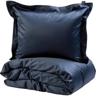 Kosta Linnewäfveri 421036 manchester satin Navy 150x210