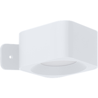 EGLO Muraglie Genopladelig væglampe, firkantet i hvid