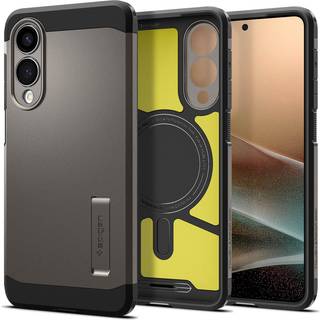 Samsung Galaxy S25 Edge Spigen Tough Armor Mag Cover - Pistolmetal