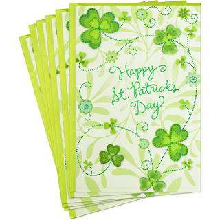 Hallmark Pack of St. Patricks Day Cards Best of Everything (6 kort med konvolutter) (599STH1004)