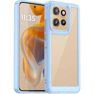 Motorola Edge 50 Neo/Moto S50 Anti-Shock Hybrid Cover - Blå
