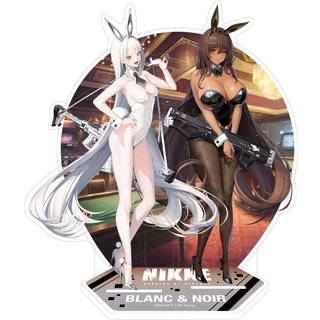 Goddess of Victory: Nikke Acrylic Diorama Blanc & Noir 18 cm