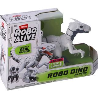 ZURU Robo Alive Robotic Raptor – Interaktiv dinosaur med bevægelser og bid