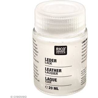 Rico Design Lederlack glänzend 20ml - Transparent