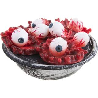 Schüssel mit blutigen Augen