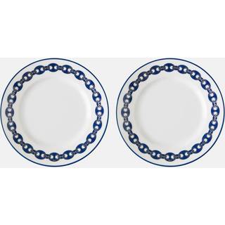 Gucci Gucci Marina set of 2 dessert plates - white - One Size