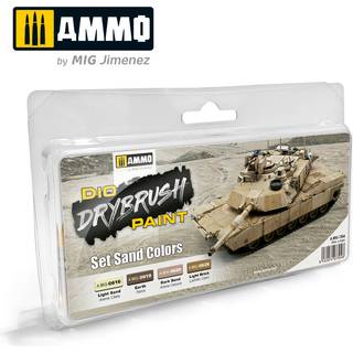DRYBRUSH Set Sand Colors Set
