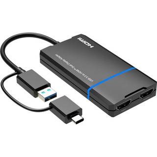 MICROCONNECT USB-C or USB A 2in1 to HDMI