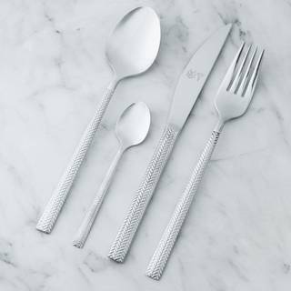 Vargen & Thor Glöd Bestiksæt 16 Dele - Bestiksæt Rustfrit Stål Silver - 60234634