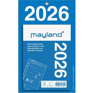 Mayland 2026 Kontor afrivningskalender