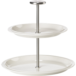 EAU Serveringsopsats i porcelæn 2 etager