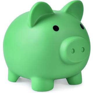 Stor piggy bank uknuselig plastikpenge Bankmønt bank til piger og drenge stor størrelse piggy banker praktiske gaver til fødselsdag jul baby show