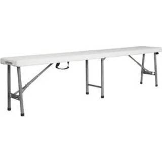 Plast foldebænk - 180 cm -