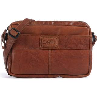 Spikes & Sparrow Bronco Eva Crossover taske cognac