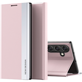 Flip-etui med stativ til Samsung Galaxy A56 - Pink