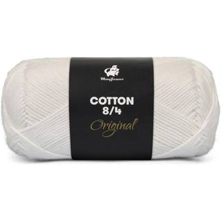 Cotton 8/4, Hvid