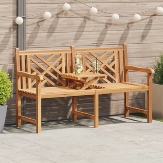 bænk Andet Brun 150 x 60 x 90 cm Solidt teaktræ