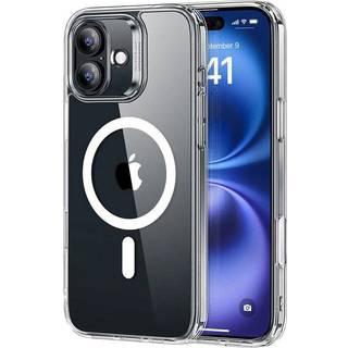 ESR iPhone 16 Classic Hybrid Case m. Camera Control Knap - MagSafe Kompatibel - Gennemsigtig