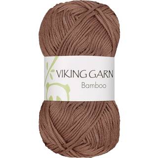 Viking Bamboo 619 Lys brun Indhold: 50% Bomuld, 50% Bambus Vægt/længde: 50 g = ca. 110 meter Anbefalede pinde: 3.50 - 4.00 mm Strikkefasthed: 10 x 10 cm = 22 m Maskinvask 40°C / Tørres fladt.