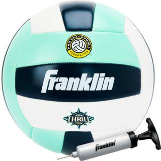 Franklin Sports PVF Vegas Thrill Volleyball - Officiel strrelse Volleyball - Reguleringsstrrelse + Vgtvolleyball for brn + Voksne - Drenge +