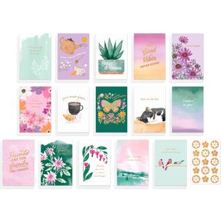 American Greetings 15-Count Thinking of You-kortbundt med kuverter - F det godt Stt Venskab og sympati