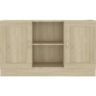 Skænk 120X30,5X70 Cm - Sonoma-eg / Konstrueret træ