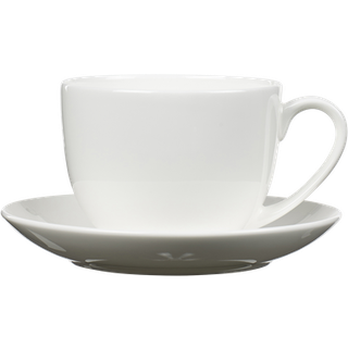 Kop m/underkop fra BITZ - Hvid farve - Porcelæn