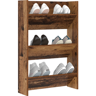 Vægsko kabinet Gammelt træ 60 x 18 x 90 cm Konstrueret træ