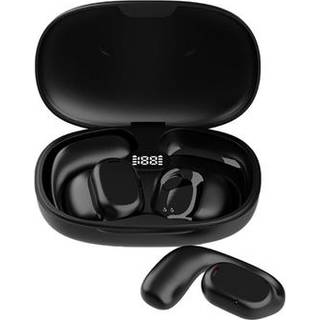 B66 Smart Bluetooth Translator Earbuds Real Time Earphone Translator Device til forretningsrejser og læring - sort