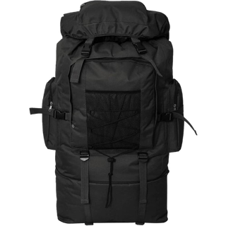 rygsæk i army-style XXL 100 l sort