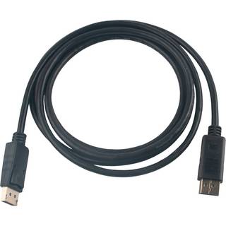 Displayport kabel 2 meter sort - Elworks