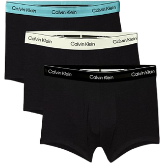 3 Pack Trunks - Icon Cotton Stretch - Black - 3XL