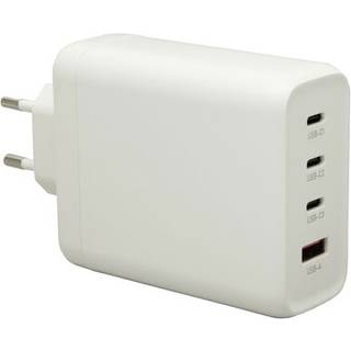 Patona Premium GaN PD140W adapter 3xUSB-C 1xUSB-A white