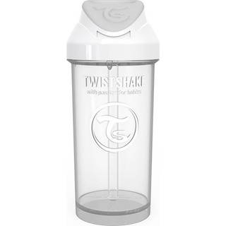 Sugerørskop 360ml, Hvid