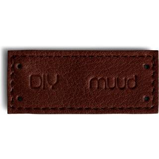 Muud Fabia DIY lædermærke (RICH BROWN)