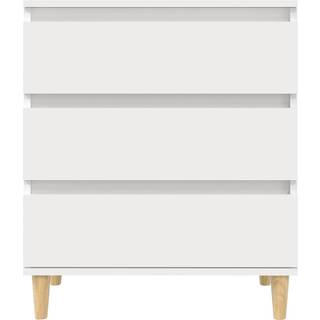 skænk 60x35x70 cm konstrueret træ hvid