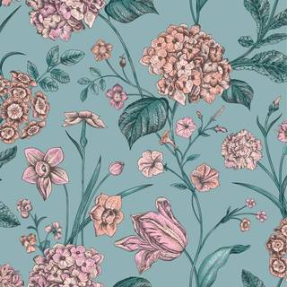 Albany Wallpaper Amelie Hydrangea 260155