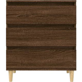 Skænk 60X35X70 Cm Konstrueret Træ - Brun eg