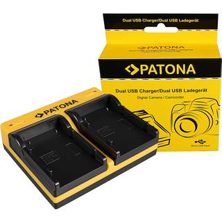 Dual oplader til Samsung SB-P90A SC SC105L SC-105L SCM105 SC-M105 SCM105S