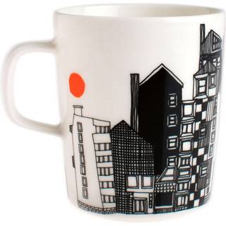 Marimekko Siirtolapuutarha krus 2,5 dl sort-orange