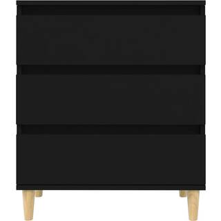 skænk 60x35x70 cm konstrueret træ sort