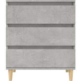 Skænk 60X35X70 Cm Konstrueret Træ - Betongrå