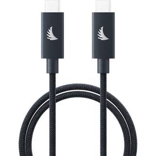 Angelbird Kabel - Solid Flex - 32CM - USB-C 4.0 - Blue Grey