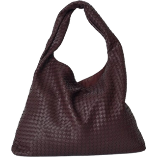 Gina Tricot-Braided large bag-Skuldertasker-Lilla-ONESIZE-Dame